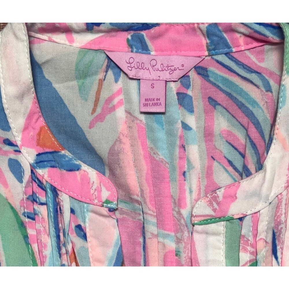 Lilly Pulitzer Resort Rayon Dress Women’s Small - Picture 3 of 10
